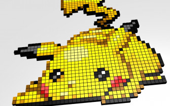Pokemon Blocks Pixel Art Wallpaper HD