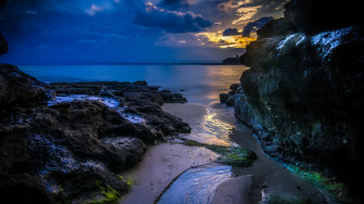 Wallpaper Summer 4k HD Cloud Sunset Sea Ocean