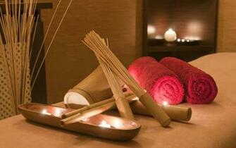 Man Made Spa Wallpaper