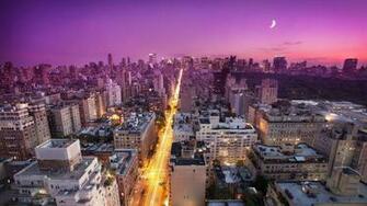 New York Sunset Wallpaper