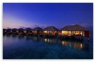 Water Bungalows HD Wallpaper For Standard Fullscreen Uxga Xga