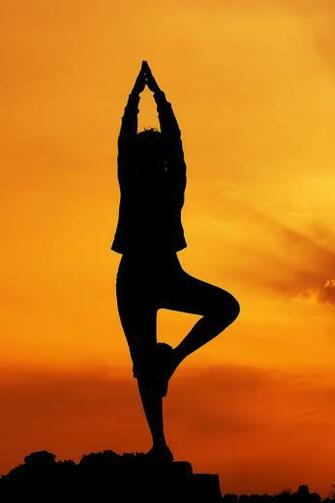 Yoga Pose iPhone Wallpaper HD