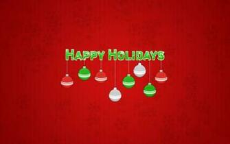Happy Holidays Wallpaper