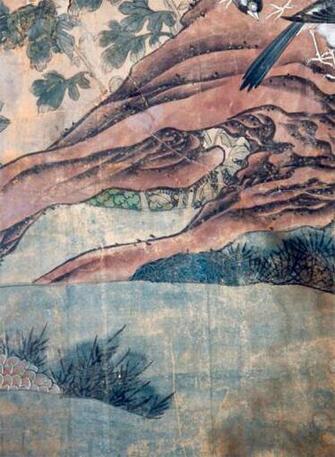 Antique Gracie Chinese Wallpaper Screen At 1stdibs