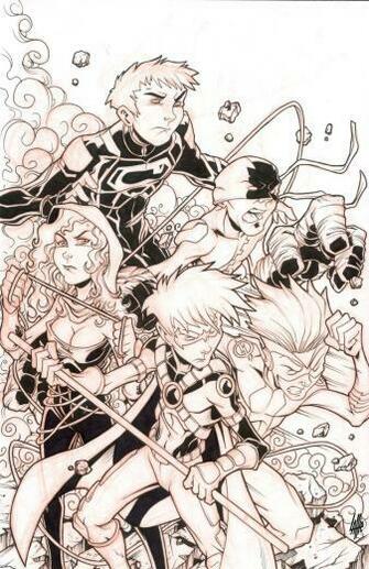 Teen Titans New By Teamlattie