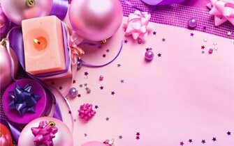 Happy New Year Pink Wallpaper