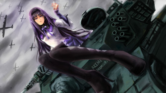 Wallpaper Sexy Anime Girl