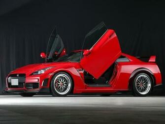 Red Cars Wallpaper Nissan Skyline Gtr