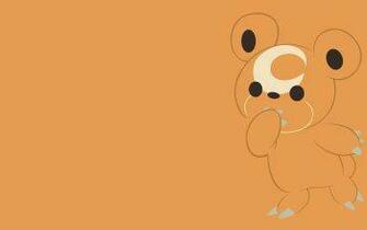 Teddiursa Pok Mon HD Wallpaper Background
