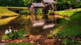 Youwall Farm Cottage Wallpaper