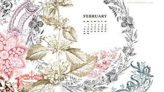 February Calendar Wallpaper 2my5y7o Picserio