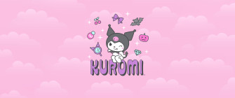 Kuromi Wallpaper 4k Cartoon Hello Kitty
