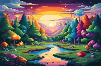 Wallpaper Pixel Art