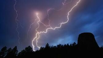 Devil Wyoming Lightning Wallpaper Art HD