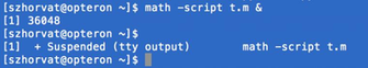 Why Does Mathematica Stop When Run In The Background Command Line