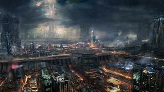 Futuristic City Wallpaper
