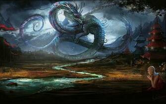 High Resolution Mystic Dragon Desktop Laptop Ed In