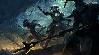 Original Wallpaper Elder Scrolls Online The Dark Elfes