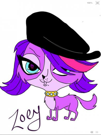 Littlest Pet Shop Zoey By Blindjoy