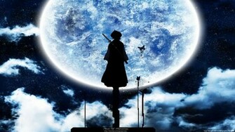 Wallpaper Background Rukia Kuchiki Blue