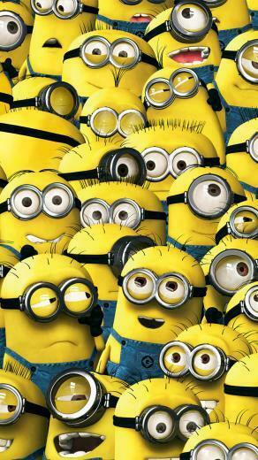 Minions Pattern iPhone Wallpaper HD