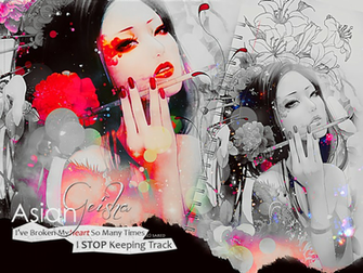 Asian Geisha Wallpaper By Saredgfx