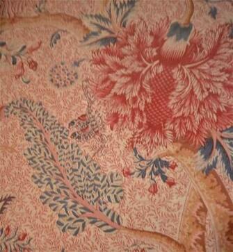 French Wallpaper Flower Design At Ch Teau De Chambord Loire