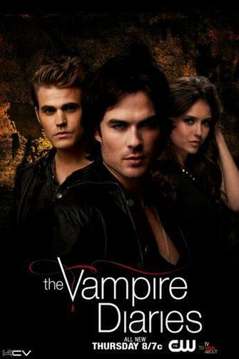 Vampire Diaries Season Wallpaper Poster S3 By