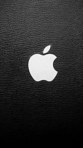 Black Apple iPhone Wallpaper