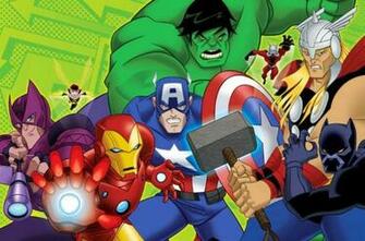 Avengers Cartoon Wallpaper Picswallpaper