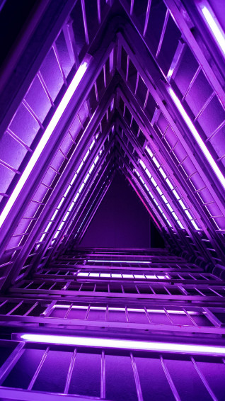 Neon Architecture 4k Wallpaper