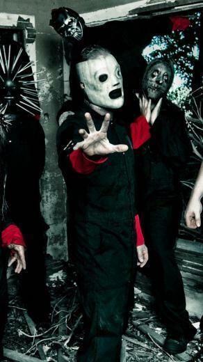 Wallpaper Slipknot Masks Image Hands Costumes iPhone