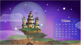 Calendar Wallpaper For October In