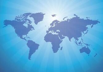 Background Abstract World Map Dotted HD Power Point