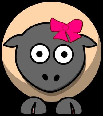 Sheep Cartoon Clip Art At Clker Vector Online Royalty