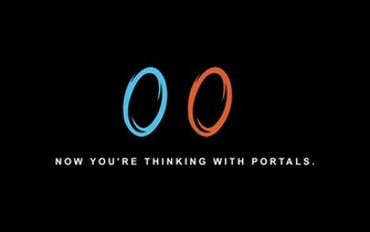 Video Game Portal Wallpaper