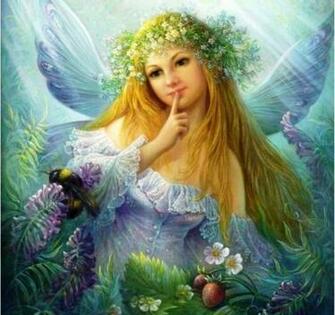 Fairy And Angel Wallpaper