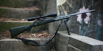 Wallpaper Remington Vtr Sniper Rifle Carbine