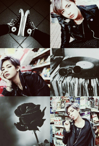 Bts V Aesthetic Wallpaper