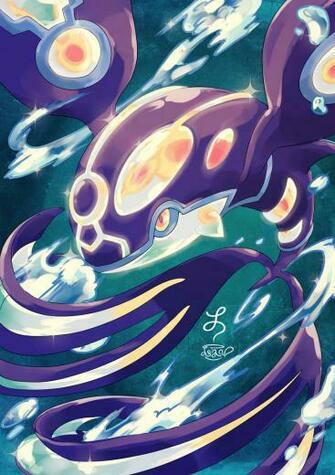 Primal Kyogre By Le Av