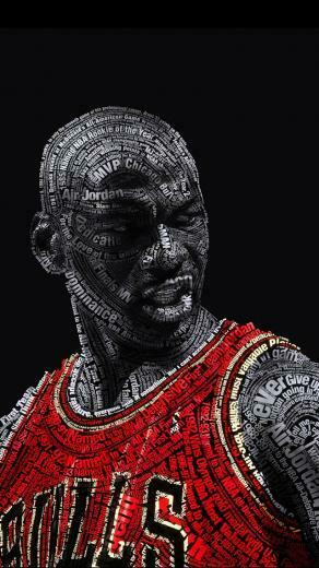 Michael Jordan Typography