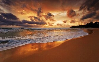Beach Sunset HD Wallpaper Res Desktopas