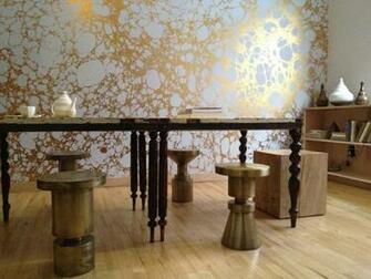 Metallic Marble Wallpaper By Calico Design Milk