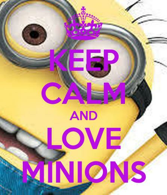 Keep Calm And Love Minions Carry On Image Generator