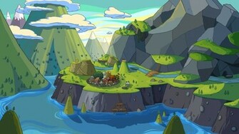 Adventure Time Computer Wallpaper Desktop Background