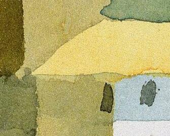 Scenic Wallpaper Mural Sicily Paul Klee Papiers De Paris