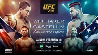 Ufc Melbourne Whittaker Vs Gastelum The Cove Hotel