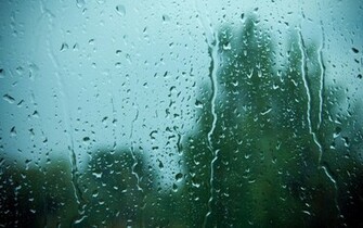 Rain On Window HD Wallpaper