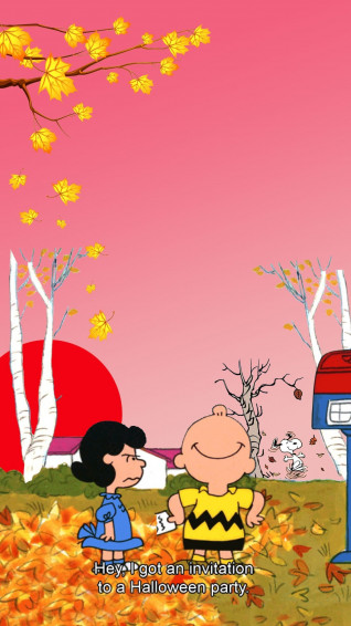 Peanuts Autumn Wallpaper