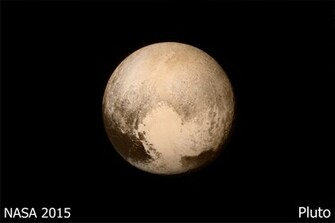 Pluto From New Horizons Computer Wallpaper Desktop Background